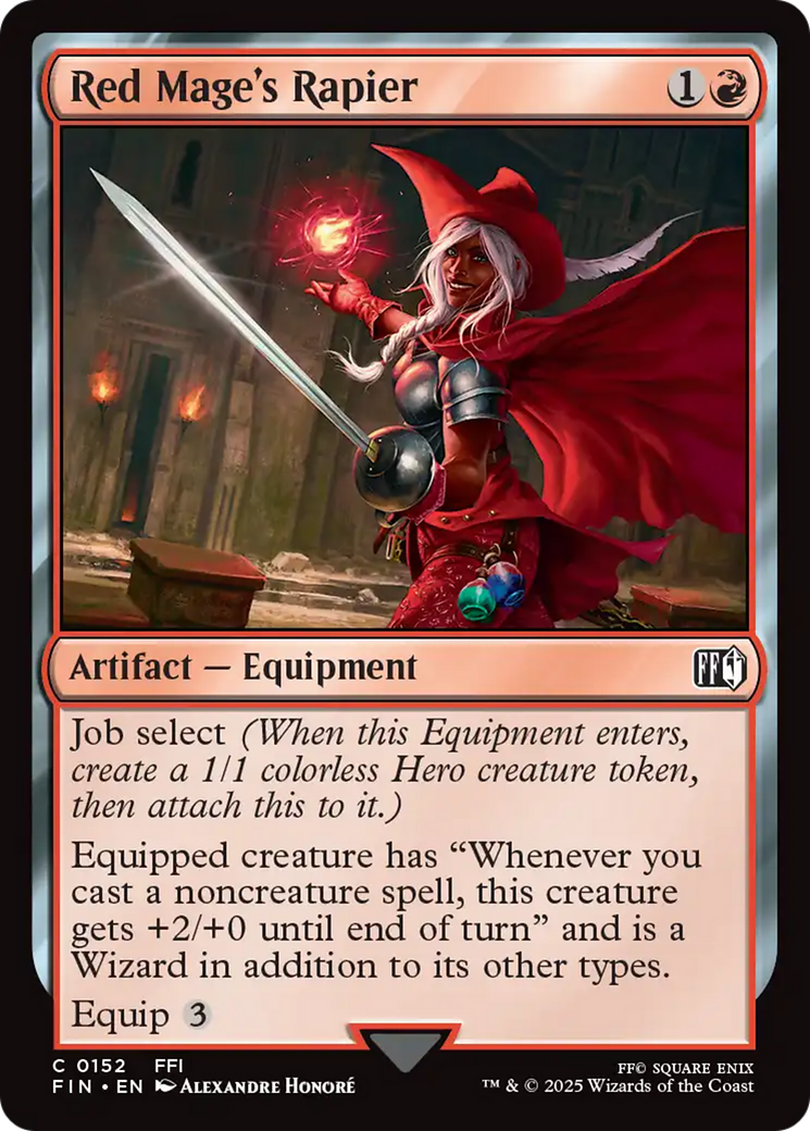 Red Mage's Rapier [FINAL FANTASY] | Good Games Adelaide SA
