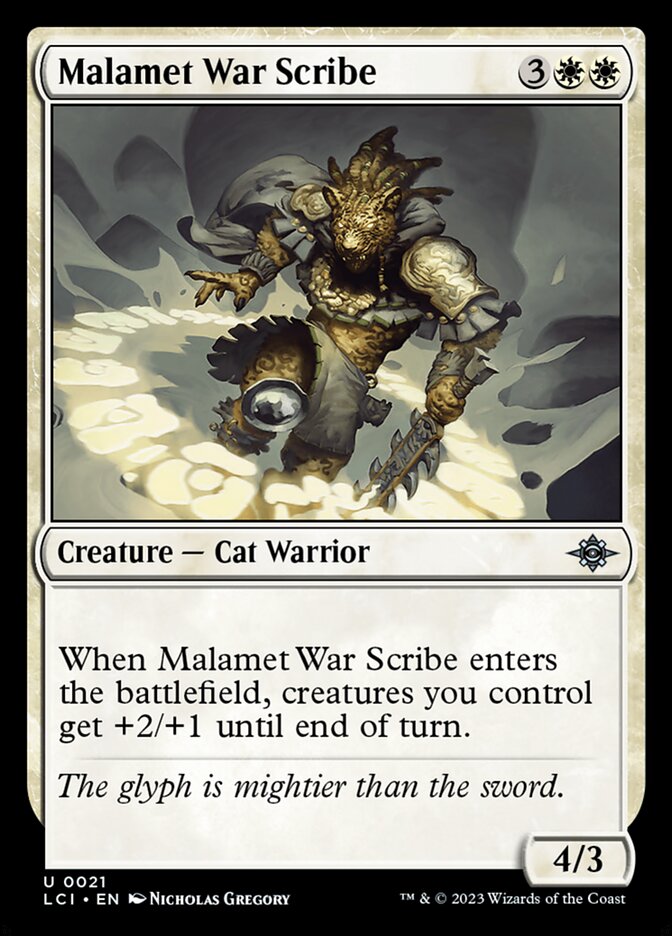 Malamet War Scribe 21 (The Lost Caverns of Ixalan)  | Good Games Adelaide SA