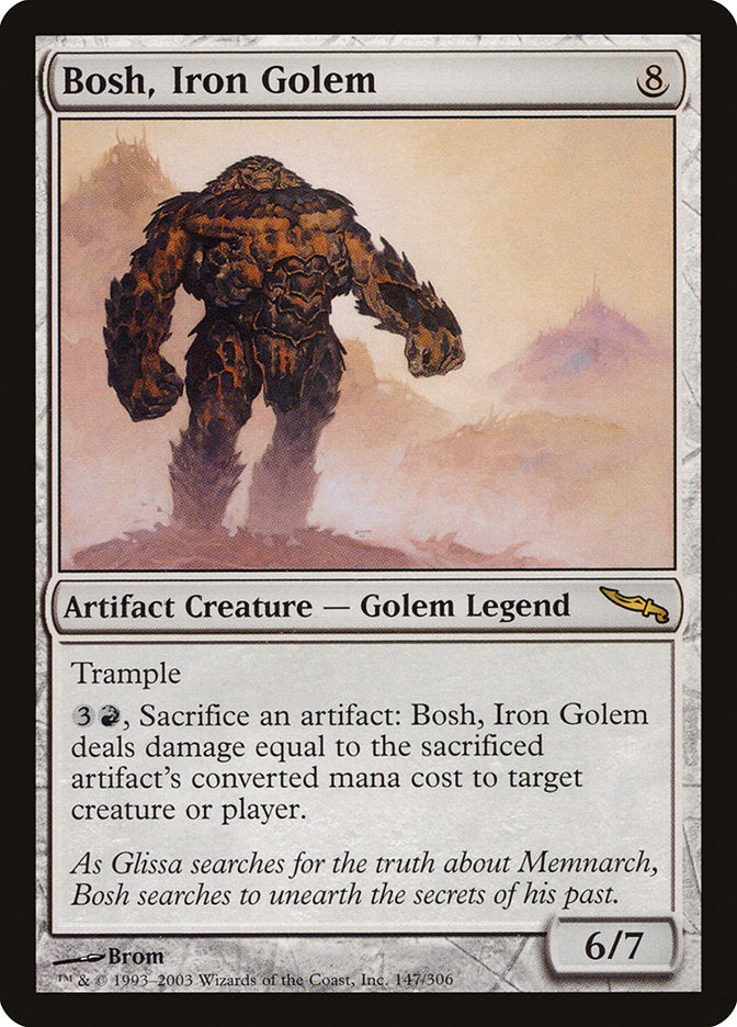 Bosh, Iron Golem [Mirrodin] | Good Games Adelaide SA