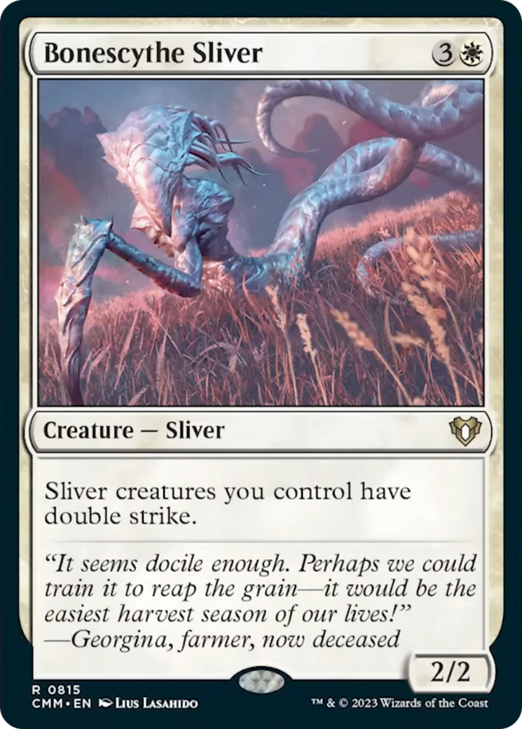 Bonescythe Sliver [Commander Masters] | Good Games Adelaide SA