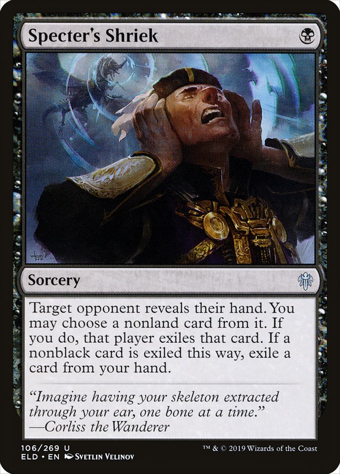 Specter's Shriek 106 (Throne of Eldraine)  - Foil | Good Games Adelaide SA