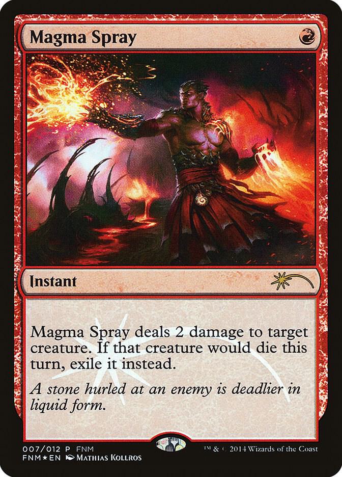 Magma Spray 7 (FNM Promos)  - Foil | Good Games Adelaide SA