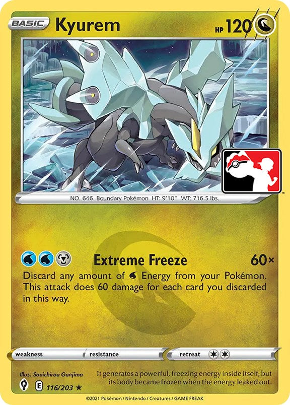 Kyurem (116/203) [Prize Pack Series One] | Good Games Adelaide SA