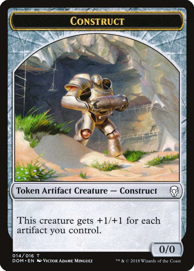 Construct Token [Dominaria Tokens] | Good Games Adelaide SA