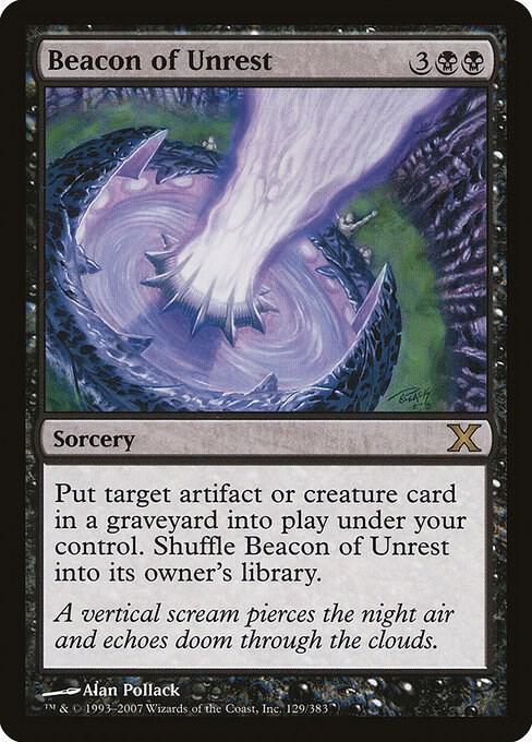 Beacon of Unrest 129 (10th Edition)  - Foil | Good Games Adelaide SA