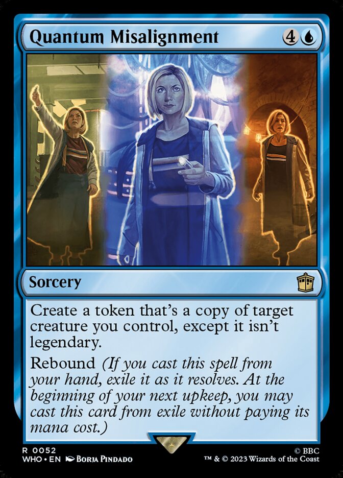Quantum Misalignment 52 (Universes Beyond: Doctor Who)  - Foil | Good Games Adelaide SA