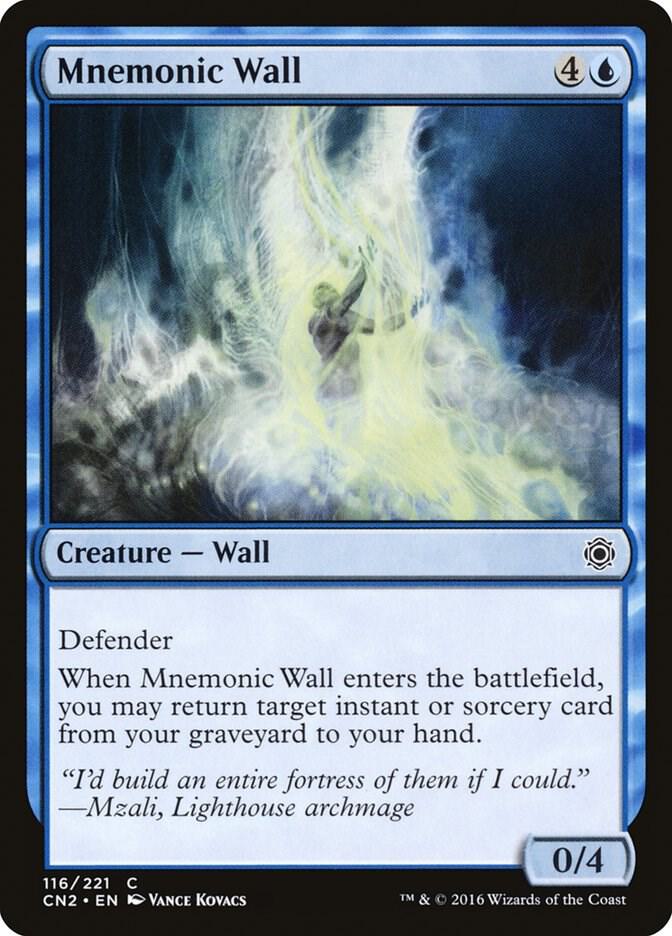 Mnemonic Wall 116 (Conspiracy: Take the Crown)  - Foil | Good Games Adelaide SA