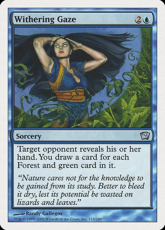 Withering Gaze 113 (9th Edition)  | Good Games Adelaide SA