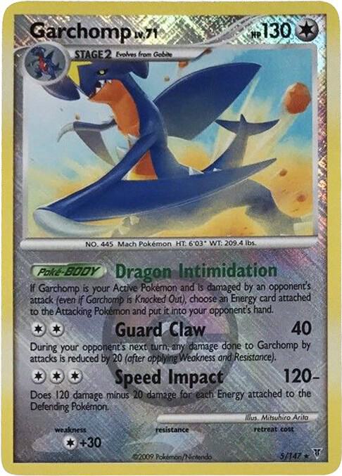 Garchomp 5 147 Championship Promo 005/147 (League & Championship Cards)  - Reverse Holofoil | Good Games Adelaide SA