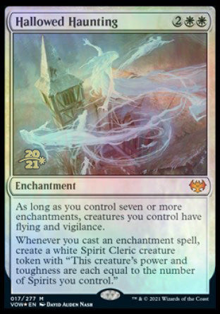 Hallowed Haunting [Innistrad: Crimson Vow Prerelease Promos] | Good Games Adelaide SA