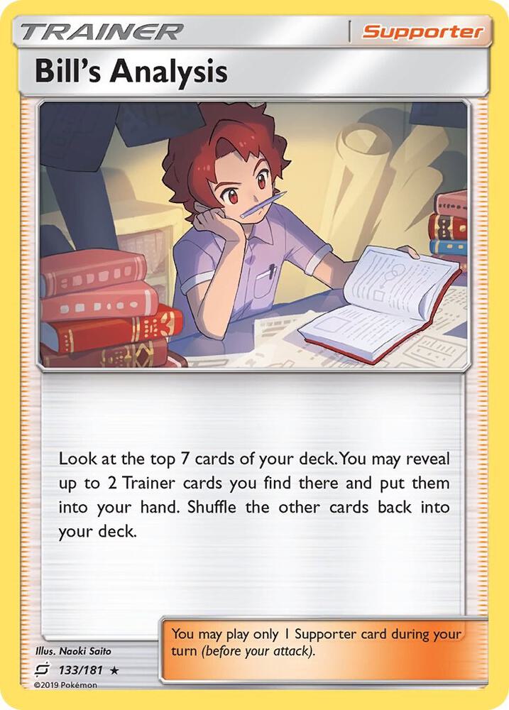 Bill's Analysis 133/181 (SM - Team Up)  - Holofoil | Good Games Adelaide SA