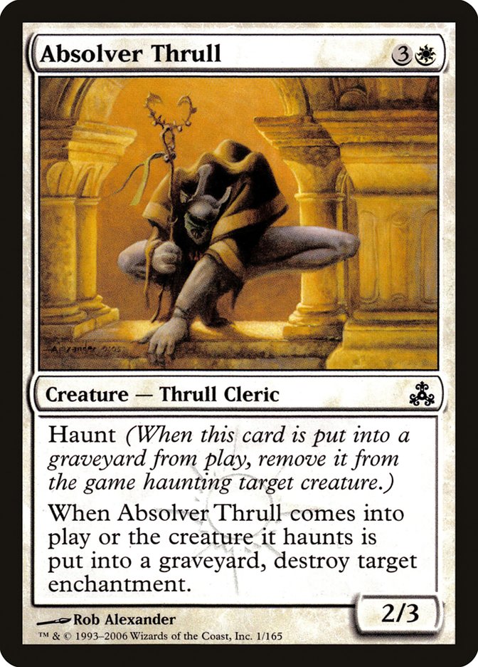 Absolver Thrull 1 (Guildpact)  - Foil | Good Games Adelaide SA