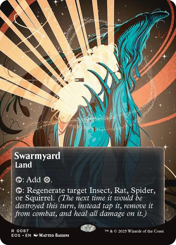 Swarmyard  87 (Edge of Eternities: Stellar Sights)  - Foil | Good Games Adelaide SA