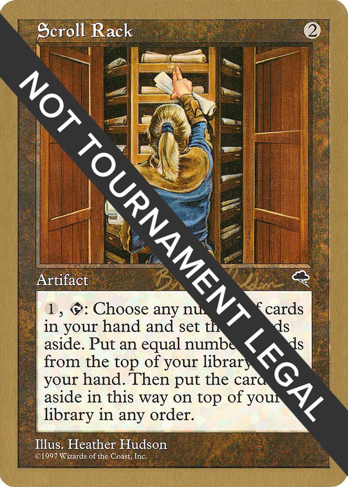 Scroll Rack 1998 Brian Selden TMP bs308/117 (World Championship Decks)  | Good Games Adelaide SA