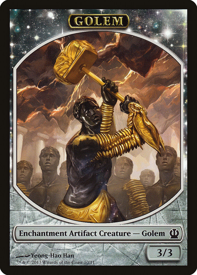 Golem Token 10 (Theros)  | Good Games Adelaide SA