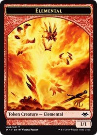 Elemental (008) // Squirrel (015) Double-sided Token [Modern Horizons Tokens] | Good Games Adelaide SA