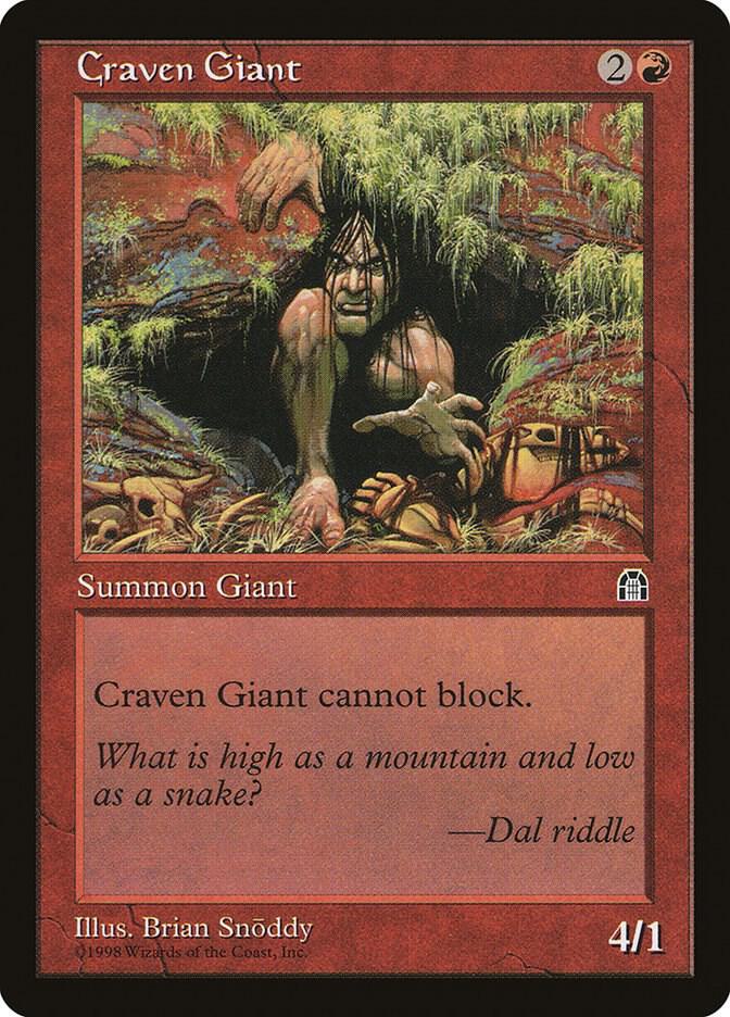Craven Giant  (Stronghold)  | Good Games Adelaide SA