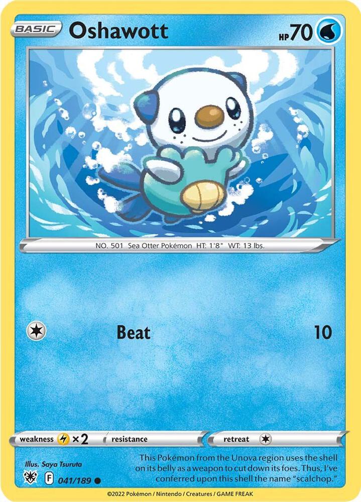 Oshawott 041/189 (SWSH10: Astral Radiance)  | Good Games Adelaide SA