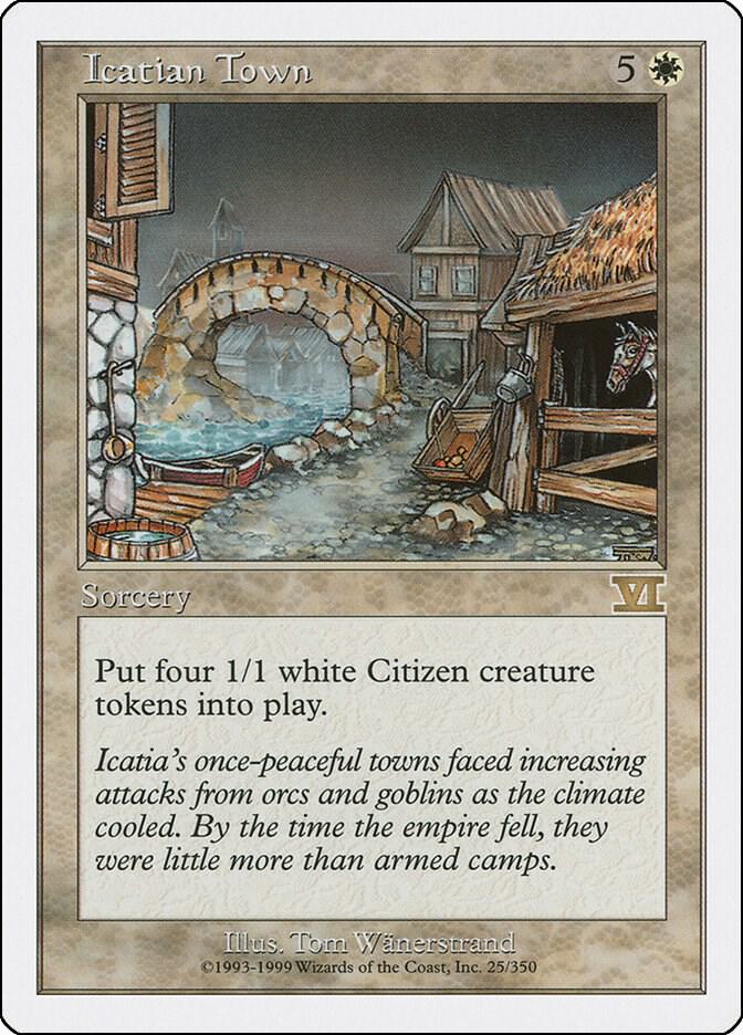 Icatian Town 25 (Classic Sixth Edition)  | Good Games Adelaide SA