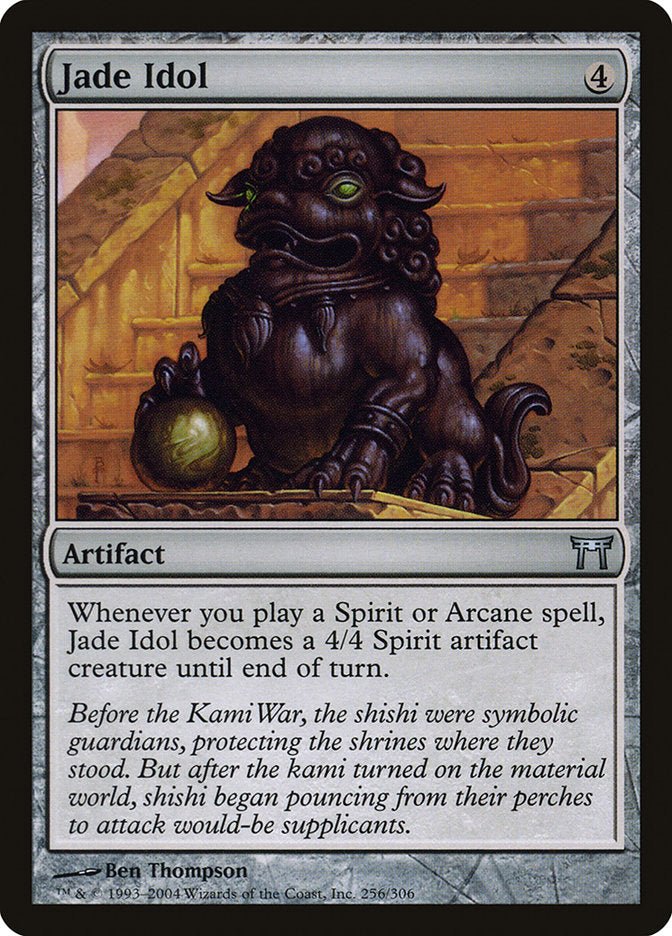 Jade Idol 256 (Champions of Kamigawa)  | Good Games Adelaide SA
