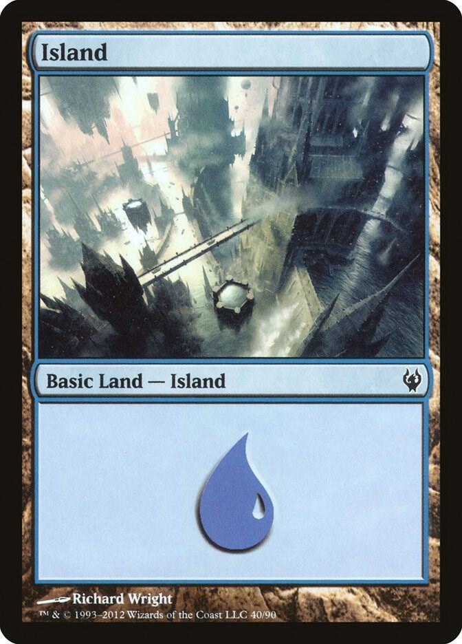 Island 40 40 (Duel Decks: Izzet vs. Golgari)  | Good Games Adelaide SA