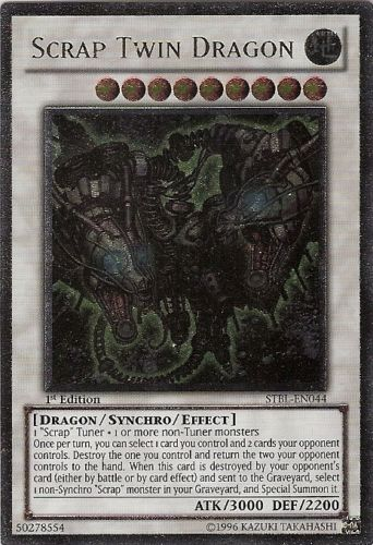 Scrap Twin Dragon [STBL-EN044] Ultimate Rare | Good Games Adelaide SA