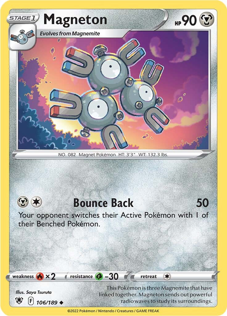 Magneton (106/189) [Sword & Shield: Astral Radiance] | Good Games Adelaide SA