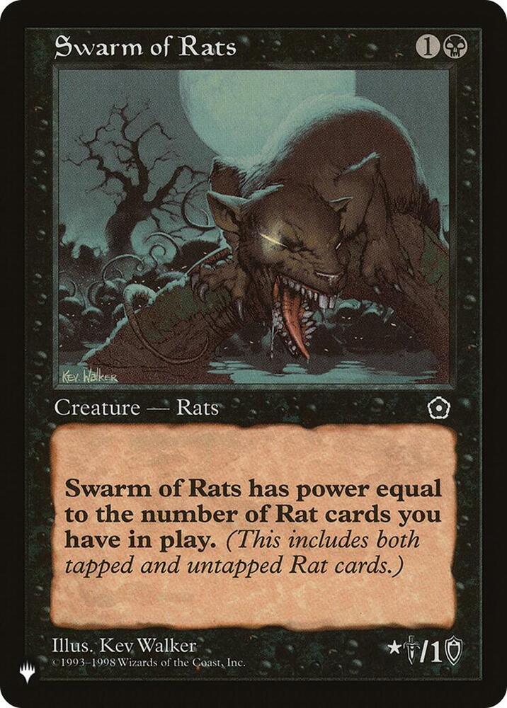 Swarm of Rats  (The List Reprints)  | Good Games Adelaide SA