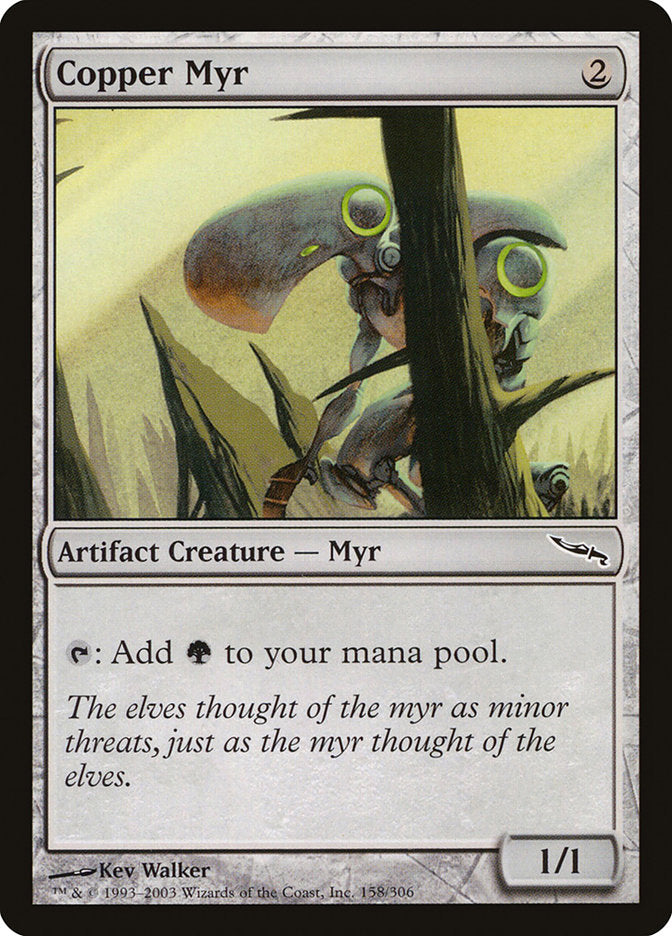 Copper Myr [Mirrodin] | Good Games Adelaide SA