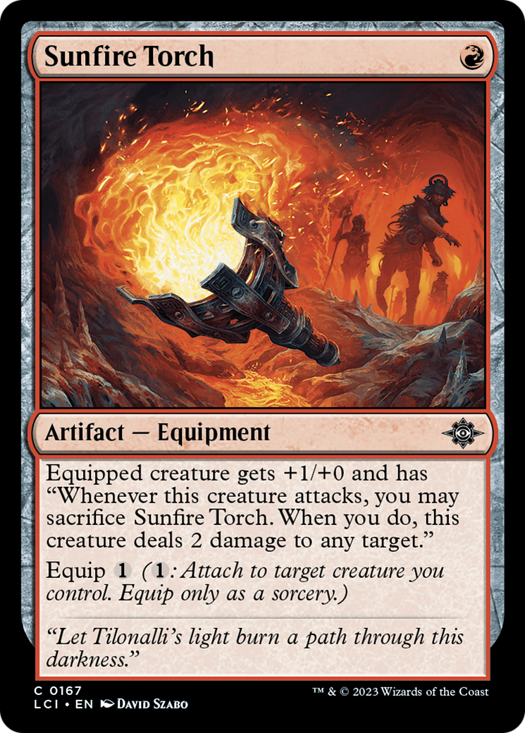 Sunfire Torch [The Lost Caverns of Ixalan] | Good Games Adelaide SA