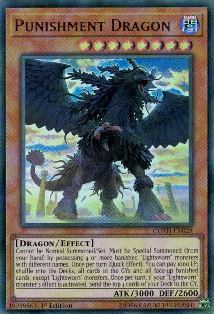 Punishment Dragon [COTD-EN028] Ultra Rare | Good Games Adelaide SA