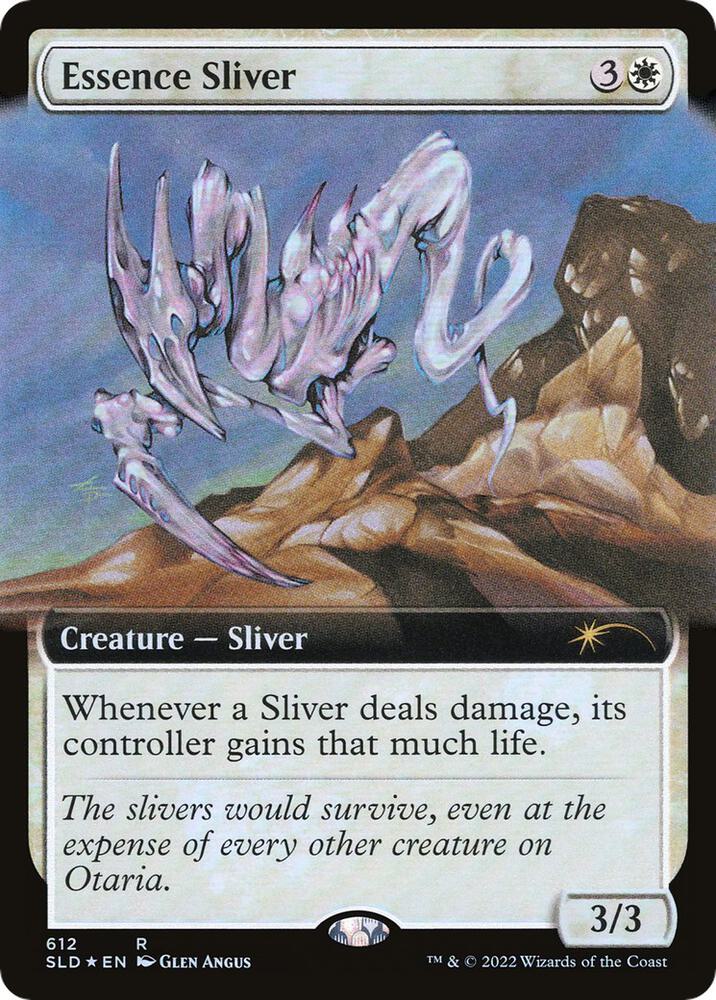 Essence Sliver Extended Art 612 (Secret Lair Drop Series)  - Foil | Good Games Adelaide SA