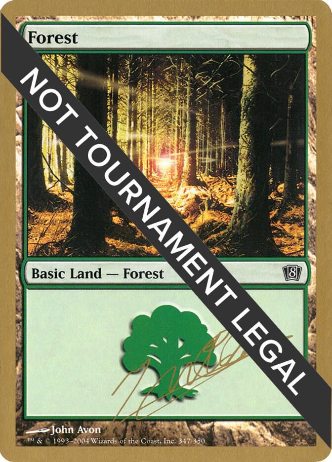 Forest 347 2004 Julien Nuijten 8ED jn347/103 (World Championship Decks)  | Good Games Adelaide SA