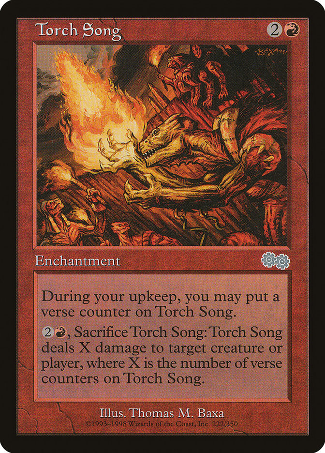 Torch Song [Urza's Saga] | Good Games Adelaide SA