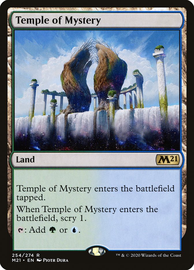 Temple of Mystery [Core Set 2021] | Good Games Adelaide SA