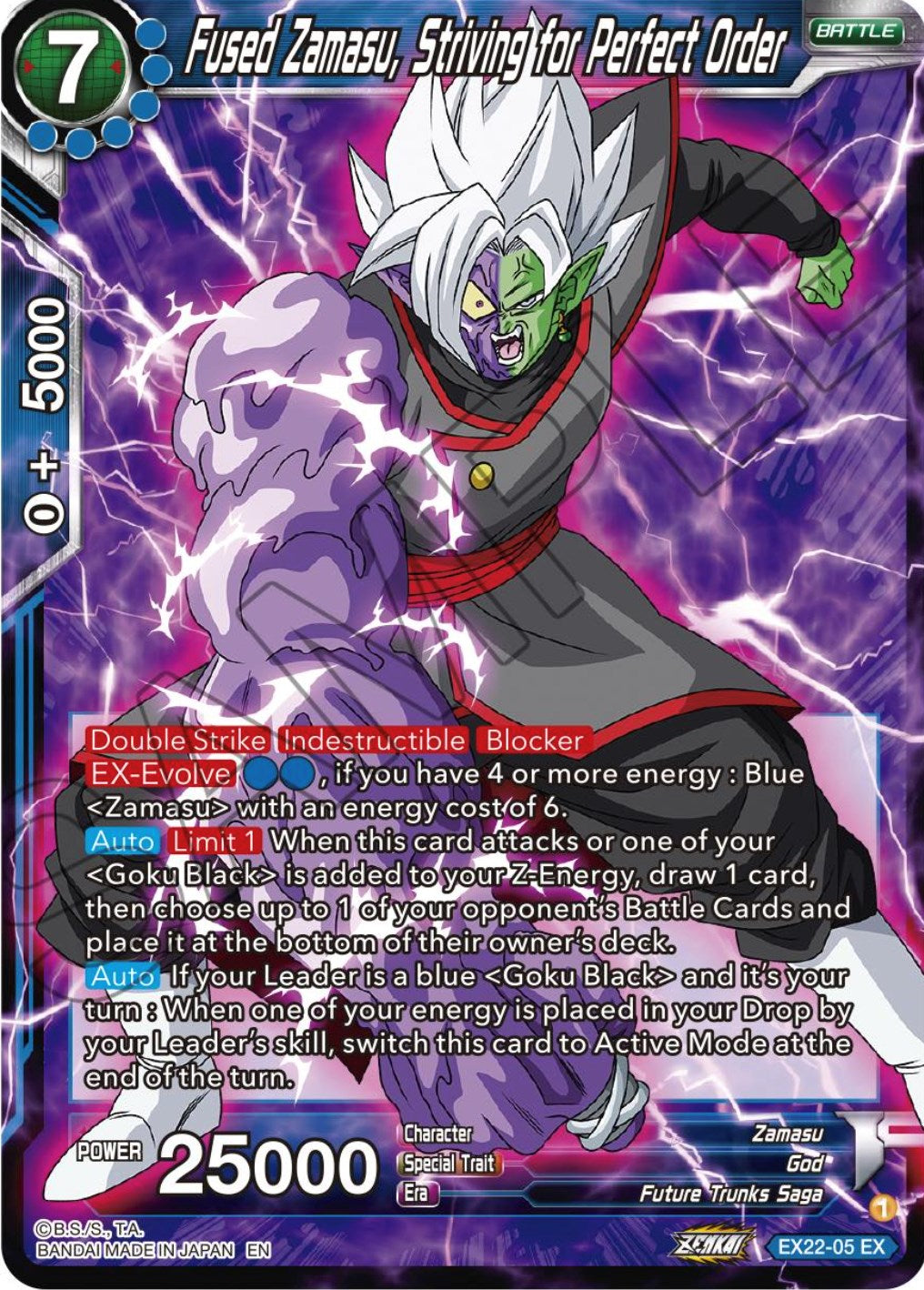 Fused Zamasu, Striving for Perfect Order (EX22-05) [Ultimate Deck 2023] | Good Games Adelaide SA