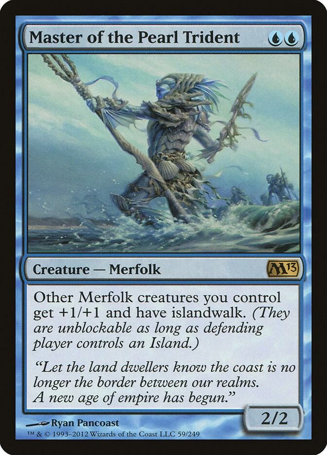 Master of the Pearl Trident 59 (Magic 2013 (M13))  - Foil | Good Games Adelaide SA