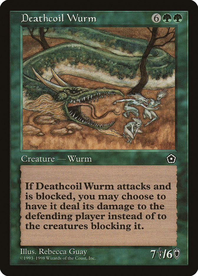 Deathcoil Wurm [Portal Second Age] | Good Games Adelaide SA