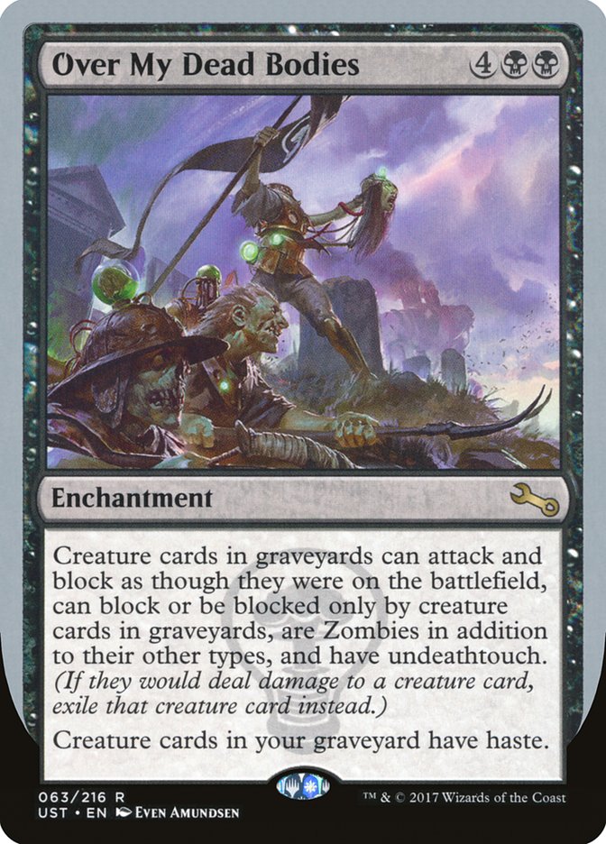 Over My Dead Bodies 63 (Unstable)  - Foil | Good Games Adelaide SA