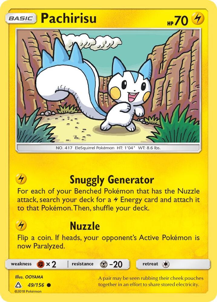 Pachirisu 49/156 (SM - Ultra Prism)  | Good Games Adelaide SA