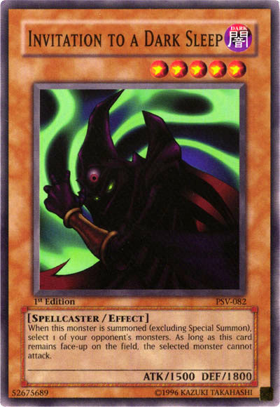 Invitation to a Dark Sleep [PSV-082] Common | Good Games Adelaide SA