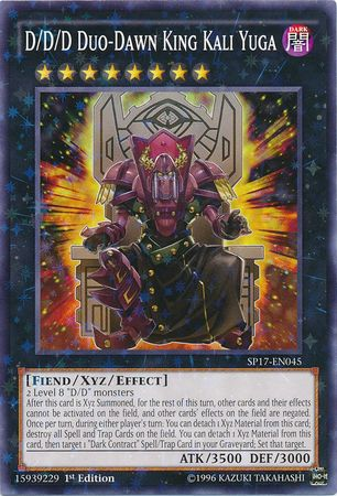 D/D/D Duo-Dawn King Kali Yuga [SP17-EN045] Starfoil Rare | Good Games Adelaide SA