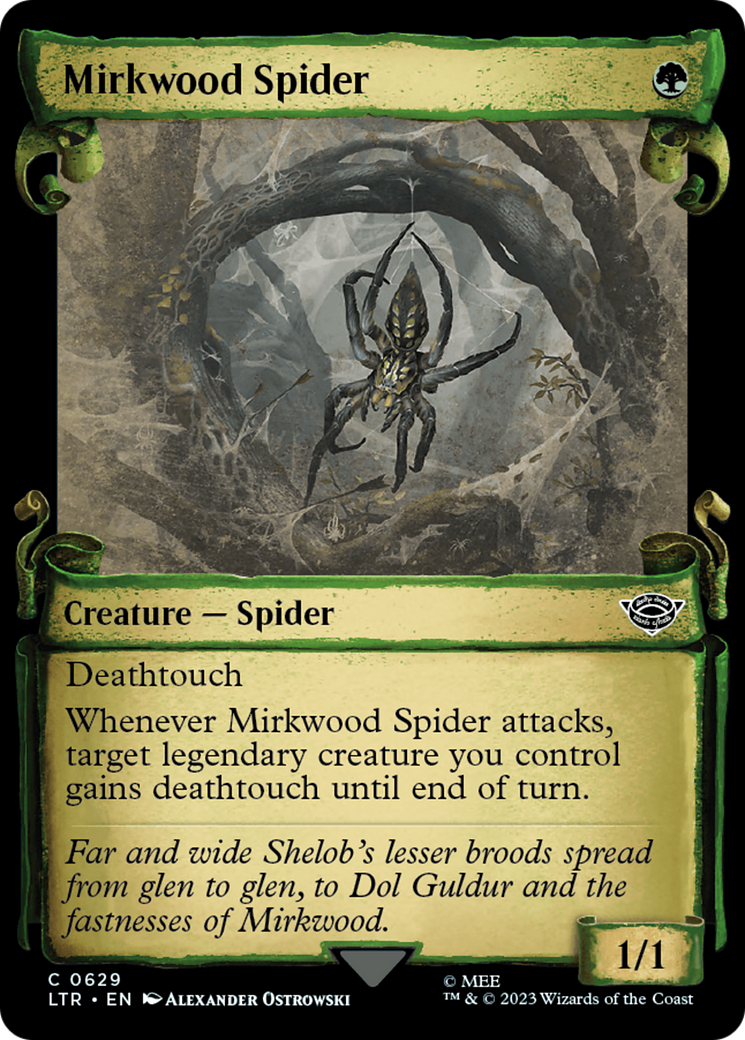 Mirkwood Spider [The Lord of the Rings: Tales of Middle-Earth Showcase Scrolls] | Good Games Adelaide SA