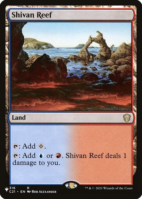 Shivan Reef 316 (The List Reprints)  | Good Games Adelaide SA