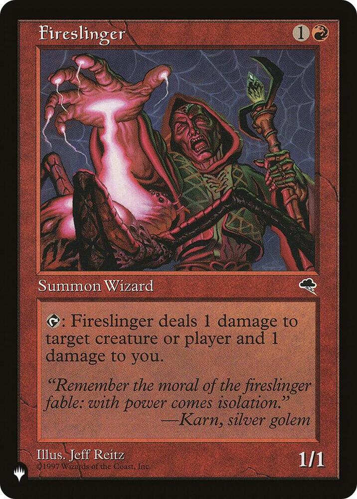 Fireslinger  (The List Reprints)  | Good Games Adelaide SA