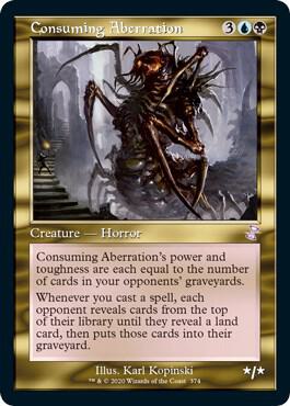 Consuming Aberration 374 (Time Spiral: Remastered)  - Foil | Good Games Adelaide SA