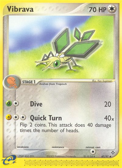 Vibrava (47/97) [EX: Dragon] | Good Games Adelaide SA