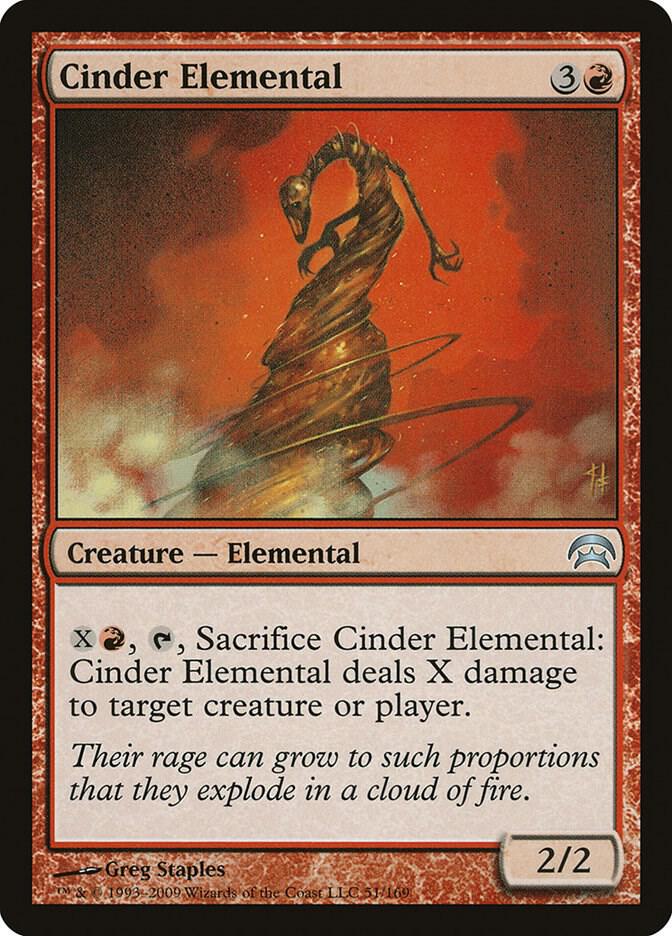 Cinder Elemental 51 (Planechase)  | Good Games Adelaide SA