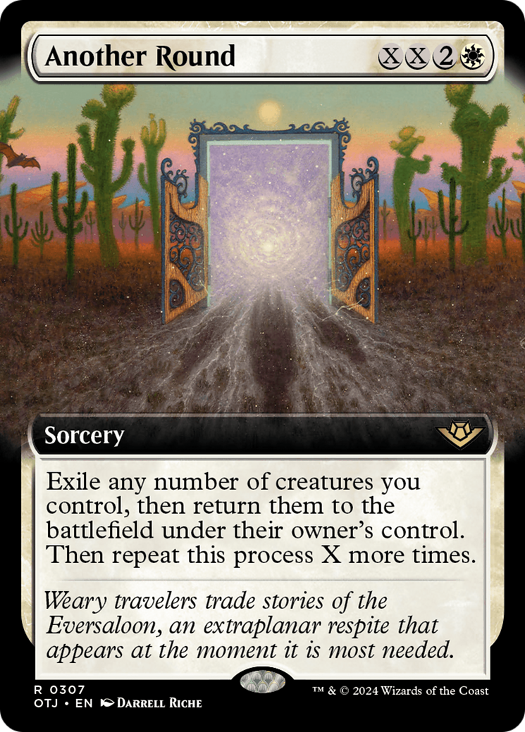 Another Round (Extended Art) [Outlaws of Thunder Junction] | Good Games Adelaide SA