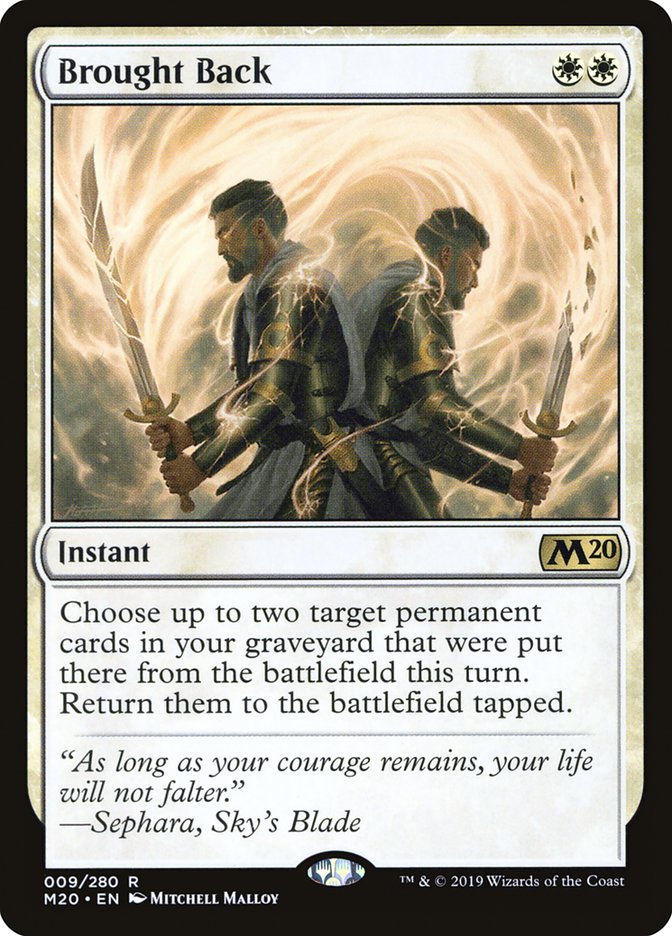 Brought Back [Core Set 2020] | Good Games Adelaide SA